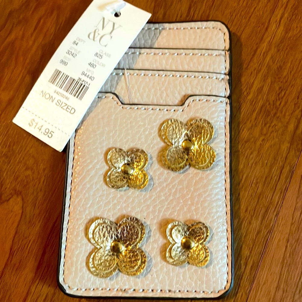 case sticker to hold cards